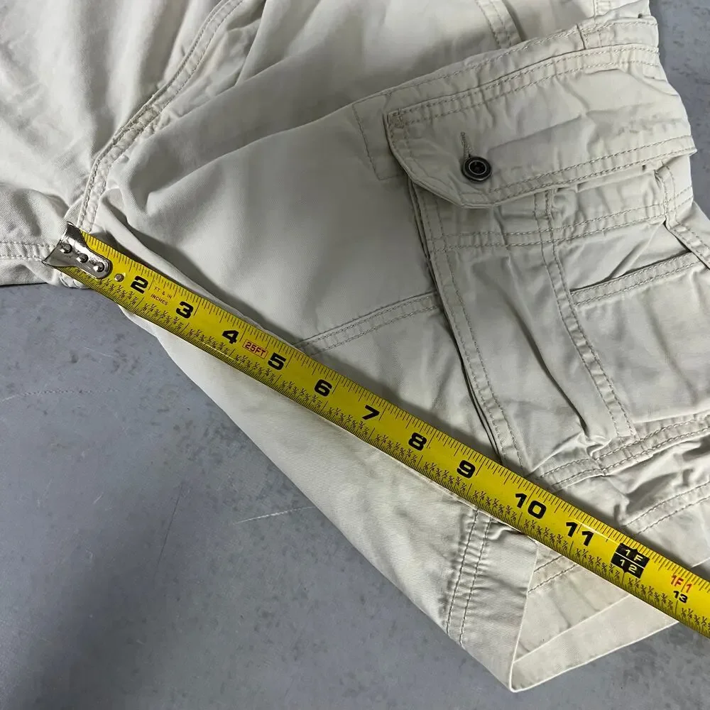 Baggy Levi's Cargo Cream Shorts Men's Size 34